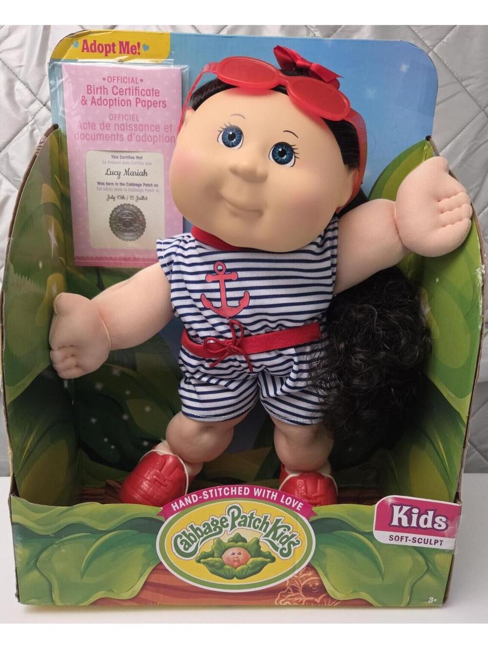 Cabbage Patch Kids Soft-Sculpt Doll with Adoption Papers